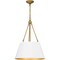 Quoizel Aberdale 4-Light White Lustre Pendant QP5597W - alternate 1
